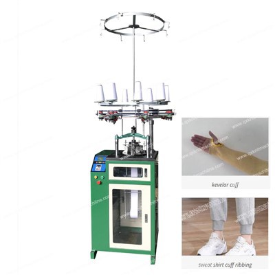 Computerized Rib Cuff Circular Knitting Machine